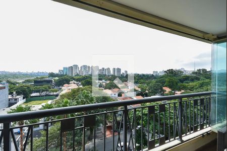 Varanda da Sala de apartamento à venda com 4 quartos, 220m² em Alto de Pinheiros, São Paulo