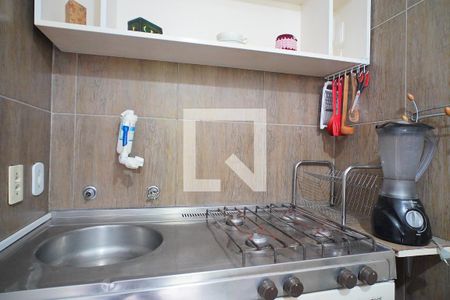 Cozinha - cooktop de casa de condomínio para alugar com 1 quarto, 25m² em Rio Tavares, Florianópolis