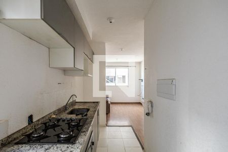 Cozinha de apartamento à venda com 2 quartos, 42m² em Santa Rosa de Lima, Porto Alegre