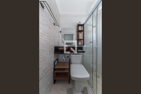 Banheiro de kitnet/studio à venda com 1 quarto, 20m² em Jardim Oriental, São Paulo