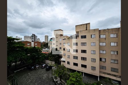 Vista da Sacada de apartamento para alugar com 3 quartos, 138m² em Enseada, Guarujá