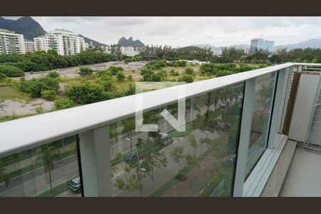 Varanda da Sala de apartamento para alugar com 2 quartos, 79m² em Barra da Tijuca, Rio de Janeiro