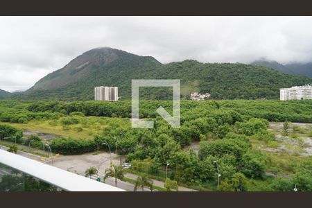 Vista da Sala de apartamento para alugar com 2 quartos, 79m² em Barra da Tijuca, Rio de Janeiro