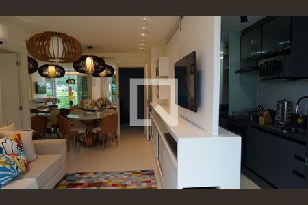 Sala de apartamento para alugar com 2 quartos, 79m² em Barra da Tijuca, Rio de Janeiro