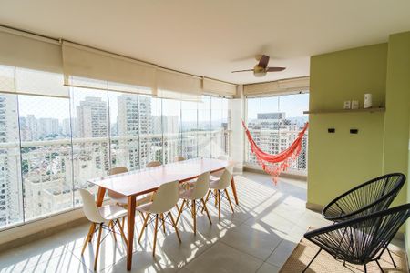 Sala / Varanda de apartamento à venda com 3 quartos, 102m² em Vila Zilda, São Paulo