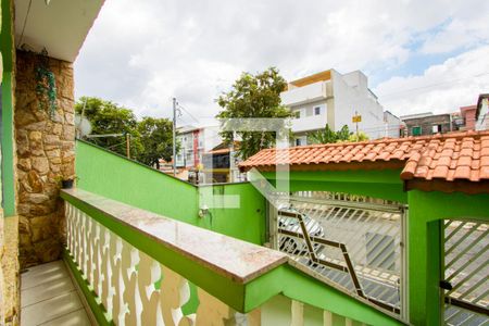 Varanda da sala de estar de casa para alugar com 4 quartos, 3m² em Jardim Stella, Santo André