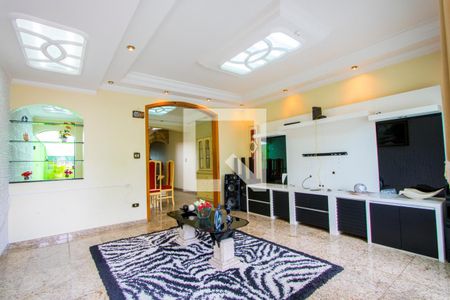 Sala de estar de casa à venda com 4 quartos, 3m² em Jardim Stella, Santo André