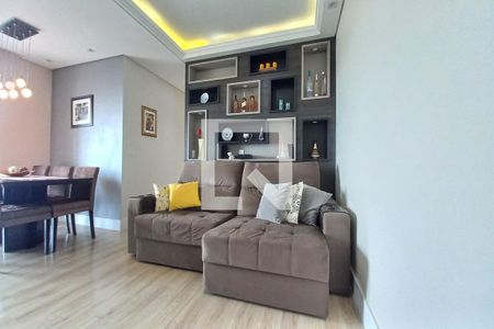 Sala de TV de apartamento à venda com 3 quartos, 80m² em Ponte Preta, Campinas