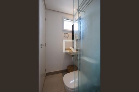 Banheiro do Studio de kitnet/studio à venda com 1 quarto, 28m² em Santana, São Paulo
