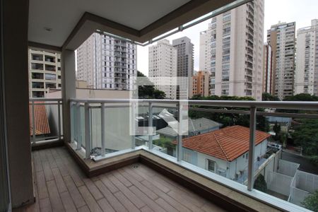 Varanda de apartamento à venda com 1 quarto, 73m² em Vila Nova Conceição, São Paulo