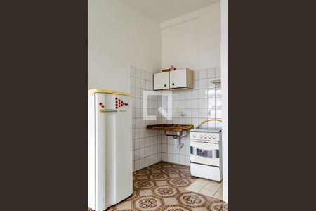 Sala/Cozinha  de kitnet/studio para alugar com 1 quarto, 29m² em Trindade, Florianópolis