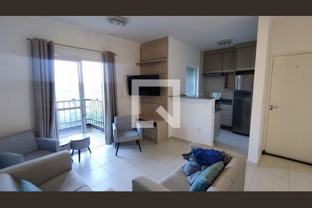 Sala de apartamento para alugar com 2 quartos, 59m² em Jardim Carolina, Jundiaí