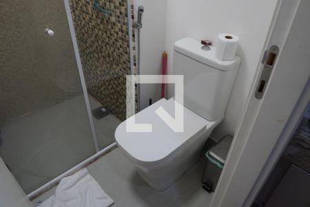 Banheiro de kitnet/studio à venda com 1 quarto, 38m² em Vila Andrade, São Paulo