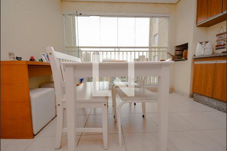 Varanda gourmet de apartamento à venda com 3 quartos, 92m² em Centro, São Bernardo do Campo