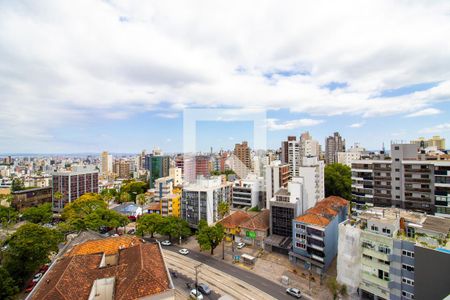 Área comum  de kitnet/studio à venda com 1 quarto, 28m² em Petrópolis, Porto Alegre