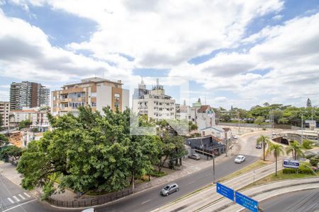 Vista Sala de kitnet/studio à venda com 1 quarto, 31m² em Petrópolis, Porto Alegre