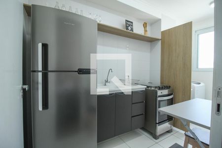 Sala/cozinha  de apartamento à venda com 1 quarto, 27m² em Mooca, São Paulo