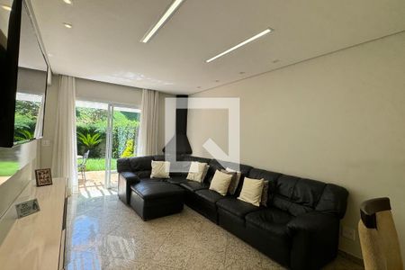 Sala de casa de condomínio para alugar com 3 quartos, 190m² em Alphaville, Santana de Parnaíba
