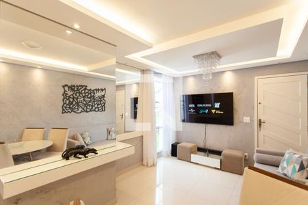 Sala de apartamento para alugar com 2 quartos, 50m² em Frei Leopoldo, Belo Horizonte