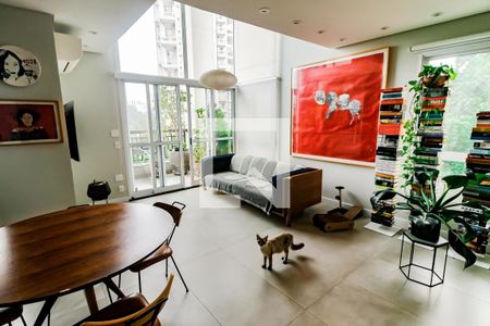 Sala de apartamento à venda com 2 quartos, 104m² em Vila Andrade, São Paulo