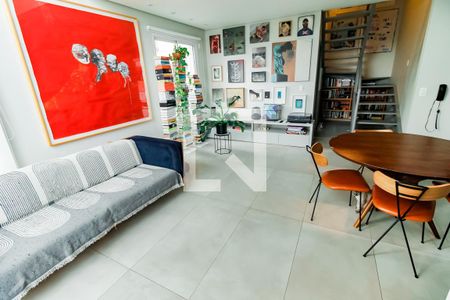 Sala de apartamento à venda com 2 quartos, 104m² em Vila Andrade, São Paulo