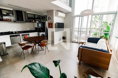 Sala de apartamento à venda com 2 quartos, 104m² em Vila Andrade, São Paulo