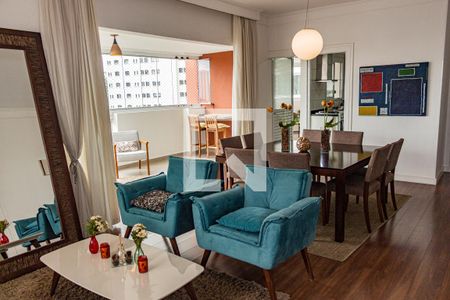 Sala de apartamento à venda com 4 quartos, 190m² em Vila Sofia, São Paulo