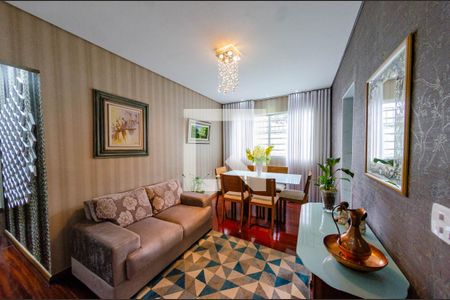 Sala de apartamento à venda com 2 quartos, 82m² em João Pinheiro, Belo Horizonte