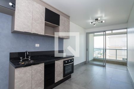 Sala/Cozinha de apartamento para alugar com 1 quarto, 39m² em Jardim São Paulo, Guarulhos