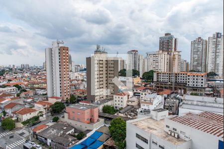 Vista da varanda de kitnet/studio à venda com 1 quarto, 27m² em Ipiranga, São Paulo