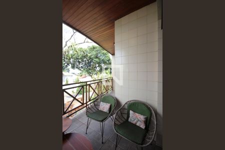 Varanda da Sala de apartamento à venda com 3 quartos, 189m² em Santa Branca, Belo Horizonte