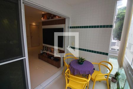 Varanda da Sala de apartamento à venda com 2 quartos, 80m² em Barra da Tijuca, Rio de Janeiro