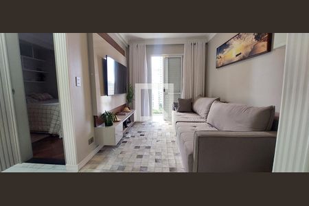 Sala 1 de apartamento para alugar com 2 quartos, 140m² em Jardim, Santo André