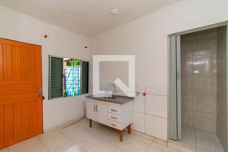 Cozinha de casa para alugar com 1 quarto, 40m² em Jardim Santa Adelia, São Paulo