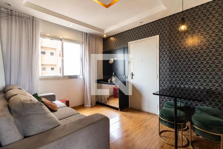 Sala de apartamento à venda com 2 quartos, 46m² em Vila das Mercês, São Paulo