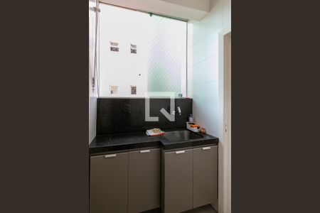Detalhe da área de serviço de apartamento à venda com 4 quartos, 190m² em Palmares, Belo Horizonte