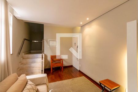 Sala  de apartamento à venda com 4 quartos, 190m² em Palmares, Belo Horizonte