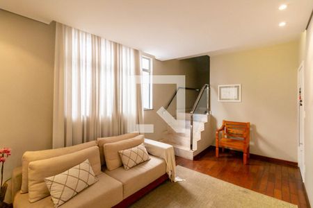 Sala  de apartamento à venda com 4 quartos, 190m² em Palmares, Belo Horizonte