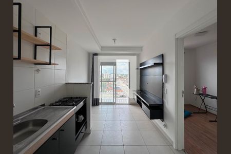 Cozinha de apartamento à venda com 1 quarto, 30m² em Vila das Belezas, São Paulo