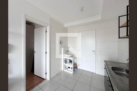 Cozinha de apartamento à venda com 1 quarto, 30m² em Vila das Belezas, São Paulo