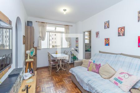 Sala de apartamento à venda com 2 quartos, 62m² em Graça, Belo Horizonte