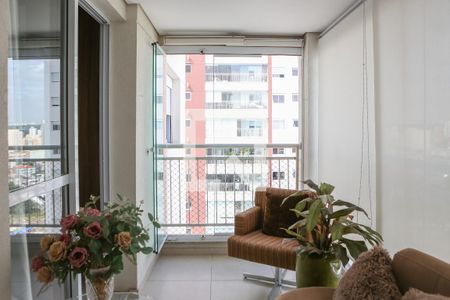 Varanda Gourmet de apartamento à venda com 2 quartos, 65m² em Barra Funda, São Paulo