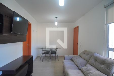 Sala de apartamento à venda com 1 quarto, 47m² em Feitoria, São Leopoldo