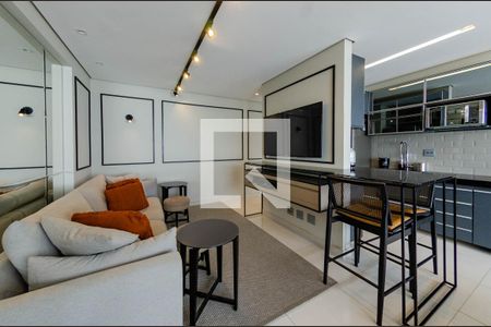 Sala de apartamento à venda com 3 quartos, 83m² em Gutierrez, Belo Horizonte