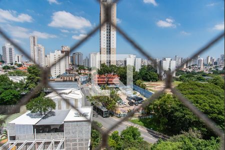 Vista da varanda de apartamento à venda com 3 quartos, 80m² em Vila Firmiano Pinto, São Paulo