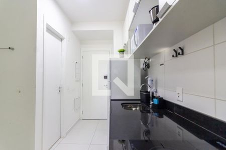 Cozinha de kitnet/studio para alugar com 1 quarto, 25m² em Sumarezinho, São Paulo