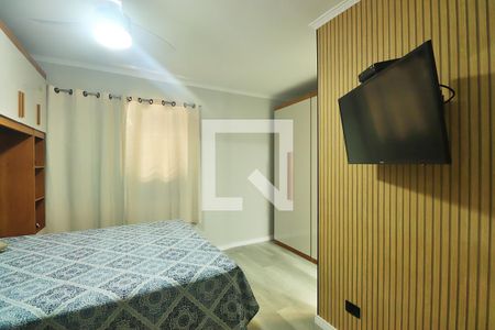 Suíte - Quarto 1 de apartamento para alugar com 3 quartos, 94m² em Vila São Pedro, Santo André