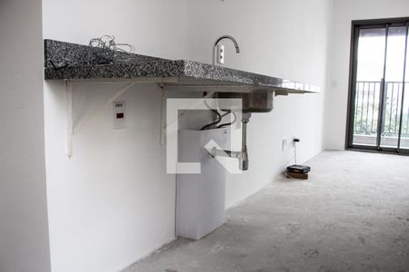 Cozinha de apartamento à venda com 1 quarto, 27m² em Água Branca, São Paulo