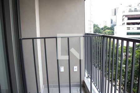 Varanda de apartamento à venda com 1 quarto, 27m² em Água Branca, São Paulo