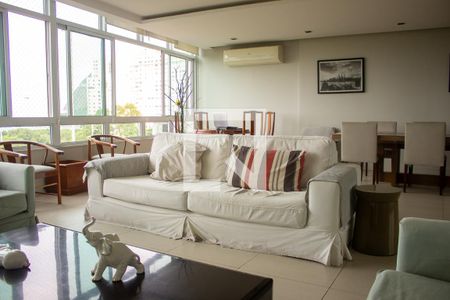 Sala de apartamento para alugar com 3 quartos, 210m² em Flamengo, Rio de Janeiro